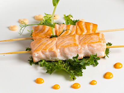 SALMONE ALLA PIASTRA